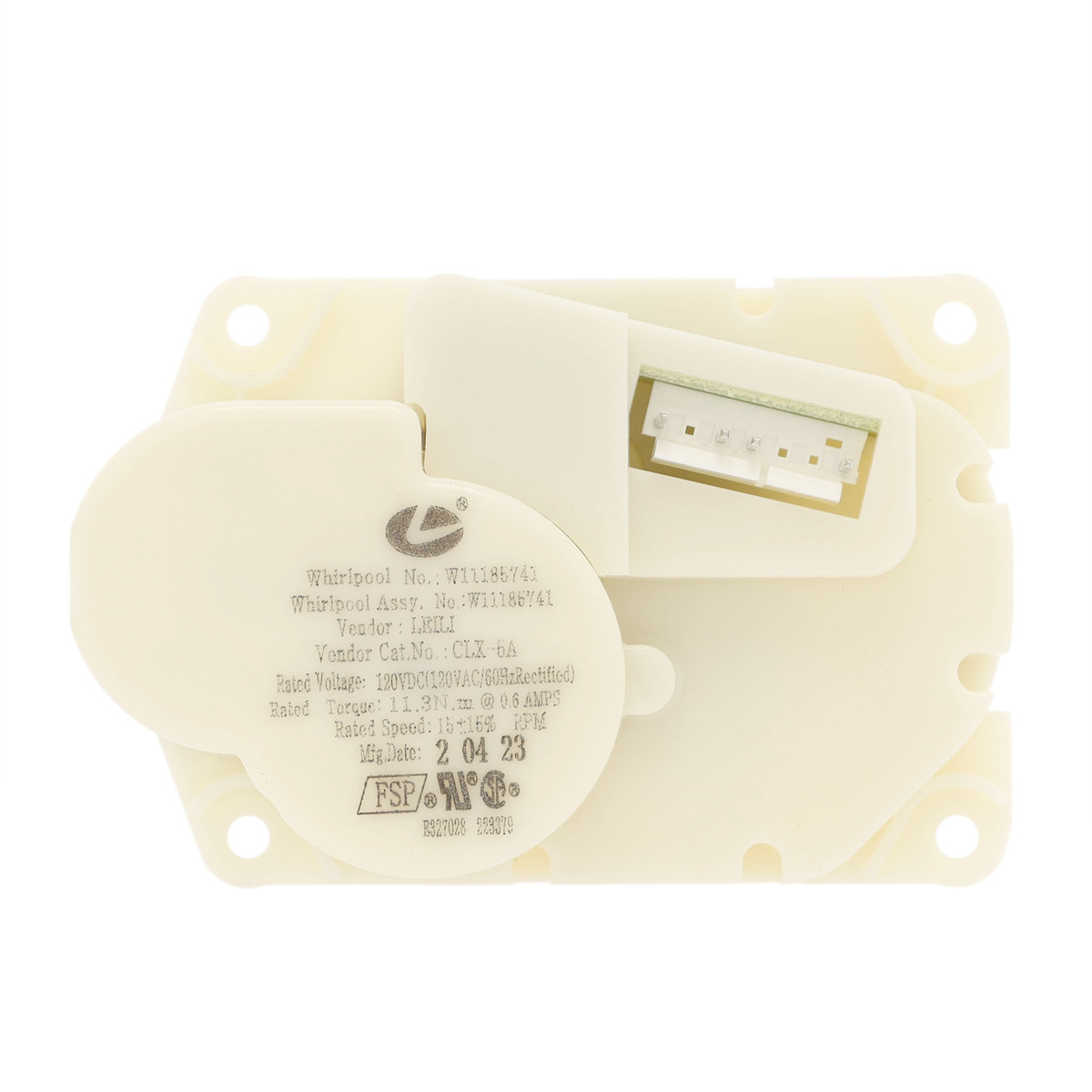 W10822606 - Genuine OEM Whirlpool Refrigerator Ice Maker Auger Motor